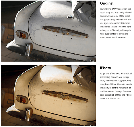 Ibrahim iphoto comparison