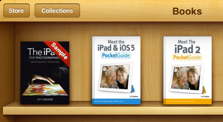Ipad photogs in ibooks