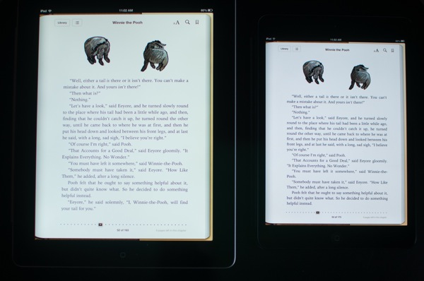 Ipadmini comparison ibooks