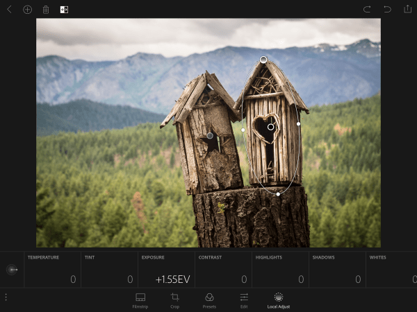 Lightroom m24 local radial