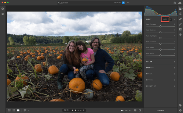 Lightroom CC 1.1 Sensei Auto—Before