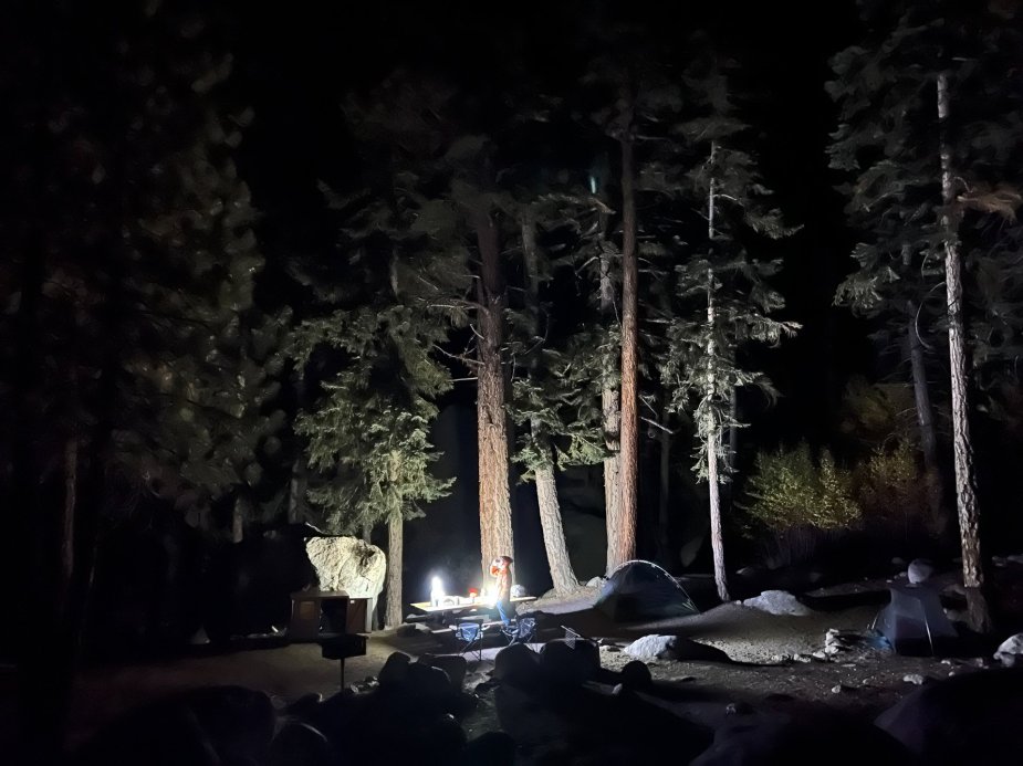 Whitney Portal Campsite by Mason