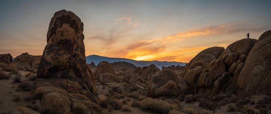 Alabama Hills Sunrise by Mason