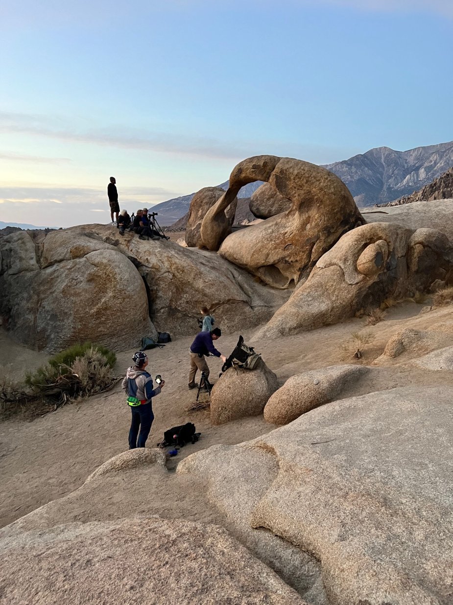 Mobius Arch Crowd by Jeff