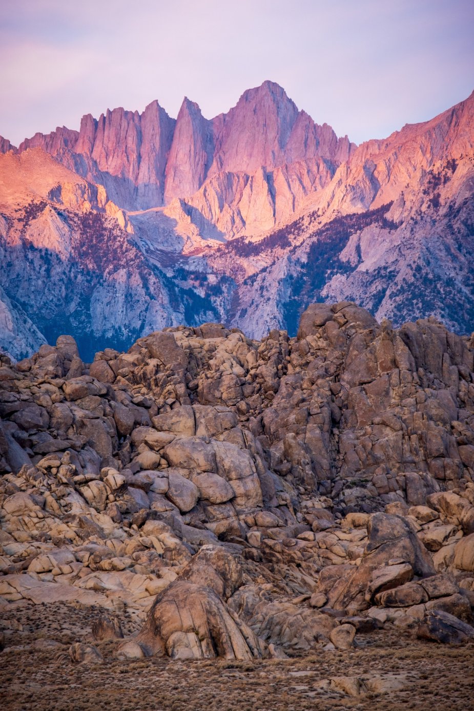 Alabama Hills Sunrise by Jeff